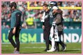 DE Josh Sweat regarding Jordan Davis’ ankle injury: “But we’ll adjust”