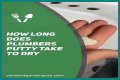 How long does it take for spot putty to dry?